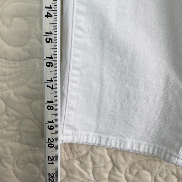 Riders by Lee White Capris Cotton Size 10 - Picture 7 of 10